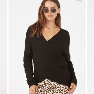 JustFab Wrap sweater